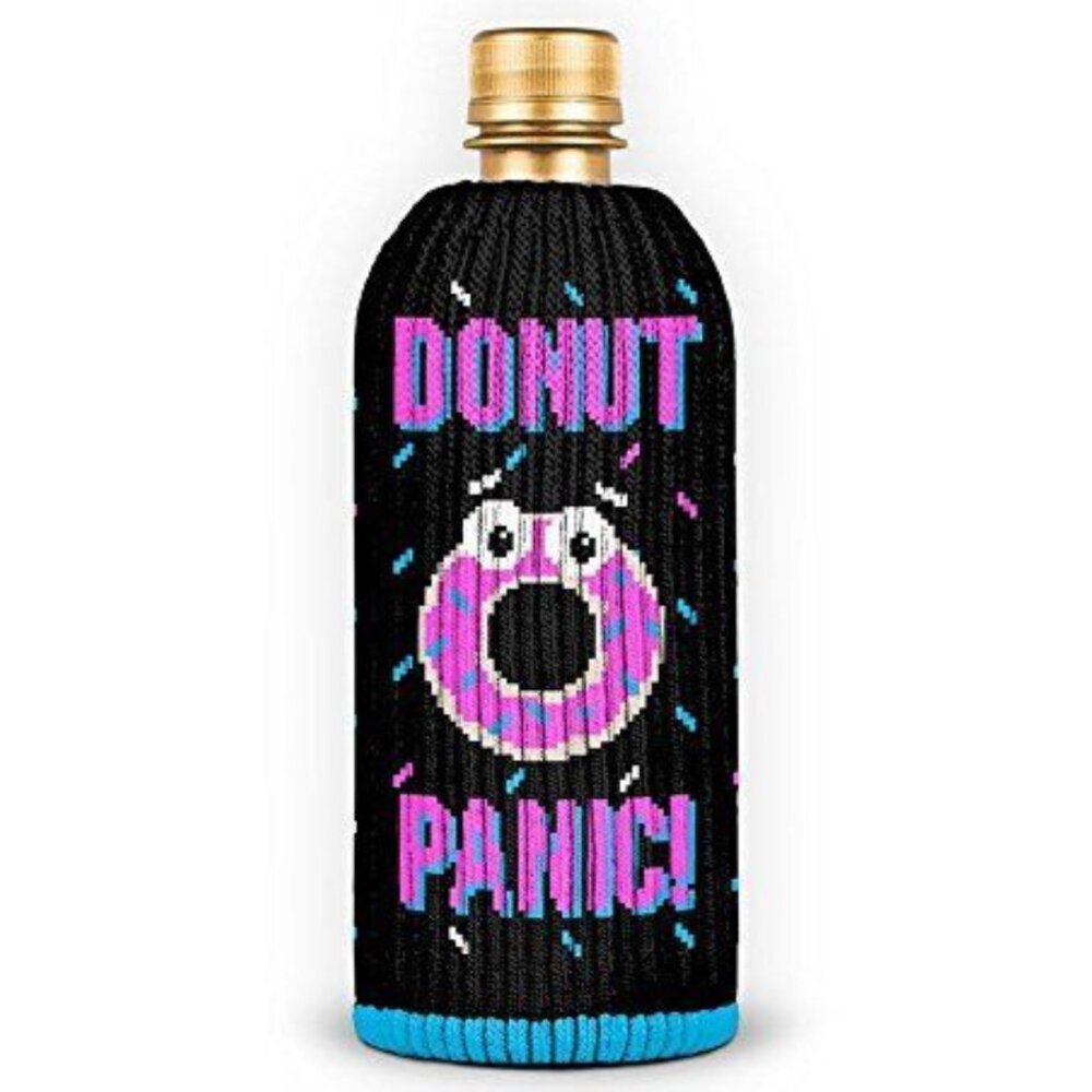 FREAKER Donut Panic Bottle Insulator Can‎ Cup Sweater Koozie NWT